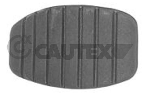 CAUTEX Pedalbelægning, bremsepedal Varenummer: 751118 billige