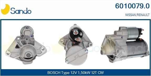 SANDO Alternator Article number: 2010A62.0 cheaply
