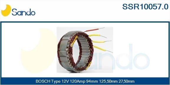 SANDO Pre-resistor, electro motor radiator fan Article number: SRS78050.1 cheaply