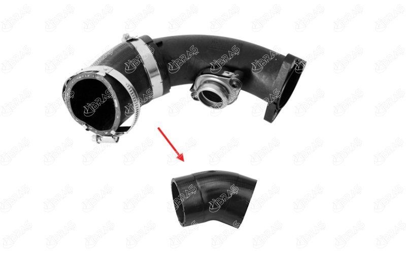 IBRAS Charger intake hose Article number: 27278 cheaply
