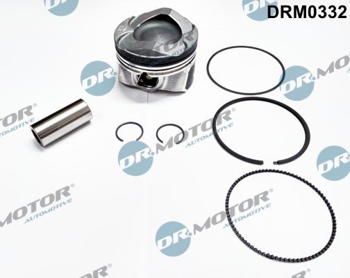 DR.MOTOR AUTOMOTIVE DRM0332 Kolvi komplekt TRANSIT CUSTOM 1.0 EcoBoost PHEV 125 HP Bensiin/elekter