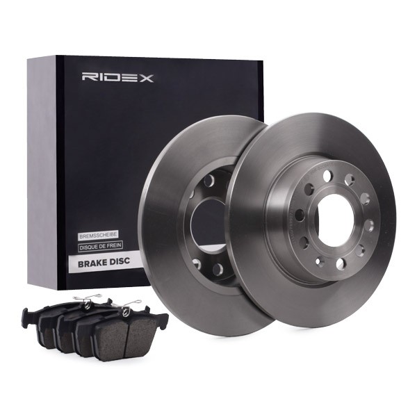RIDEX Bremseskiver og klodser Varenummer: 3405B0461 billige