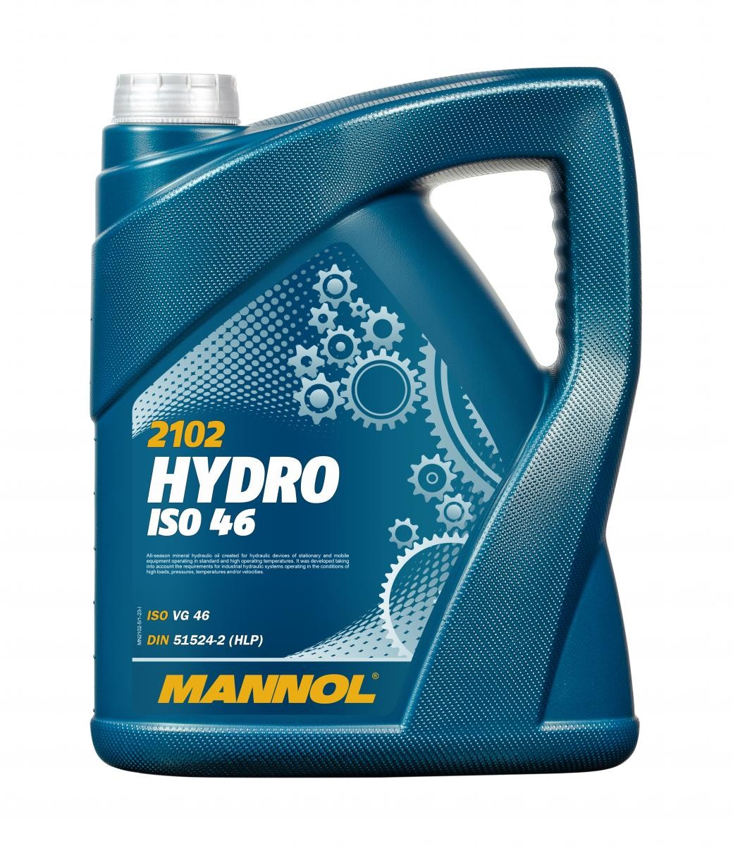 MANNOL Centralhydraulikolie Hydro ISO 46 Varenummer: MN2102-5 billige