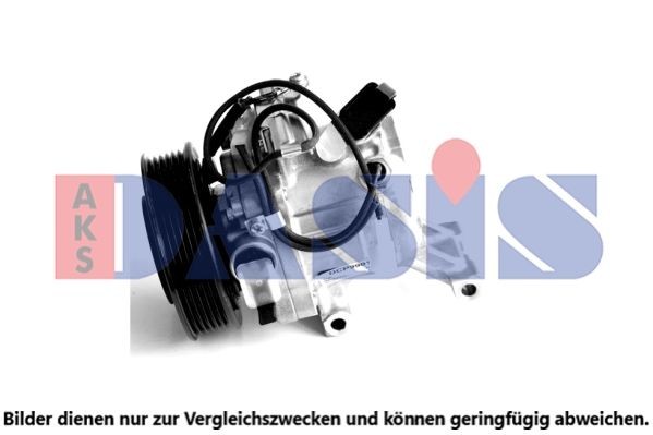 AKS DASIS Air conditioning compressor Article number: 852006N cheaply