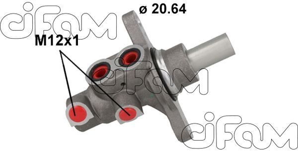 CIFAM Peapiduri silinder Artikli number: 202-898 soodsalt