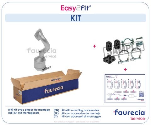 Faurecia Catalytic converter Article number: FS80233K cheaply