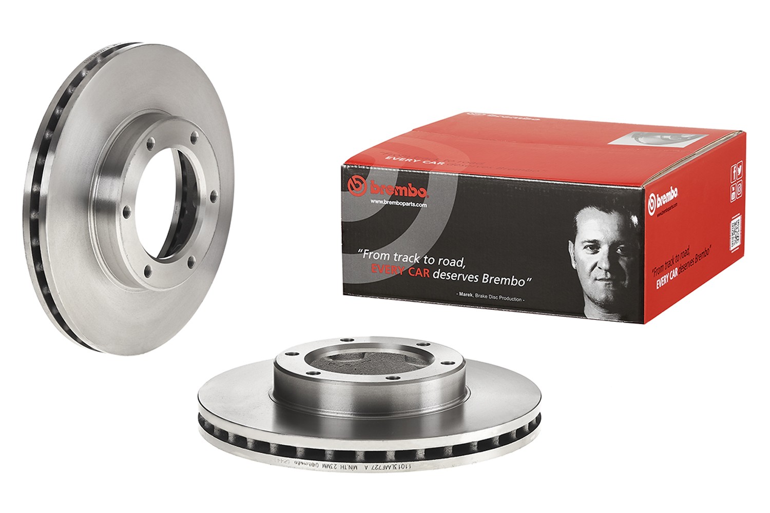 BREMBO Brake disc Article number: 09.6844.10 cheaply