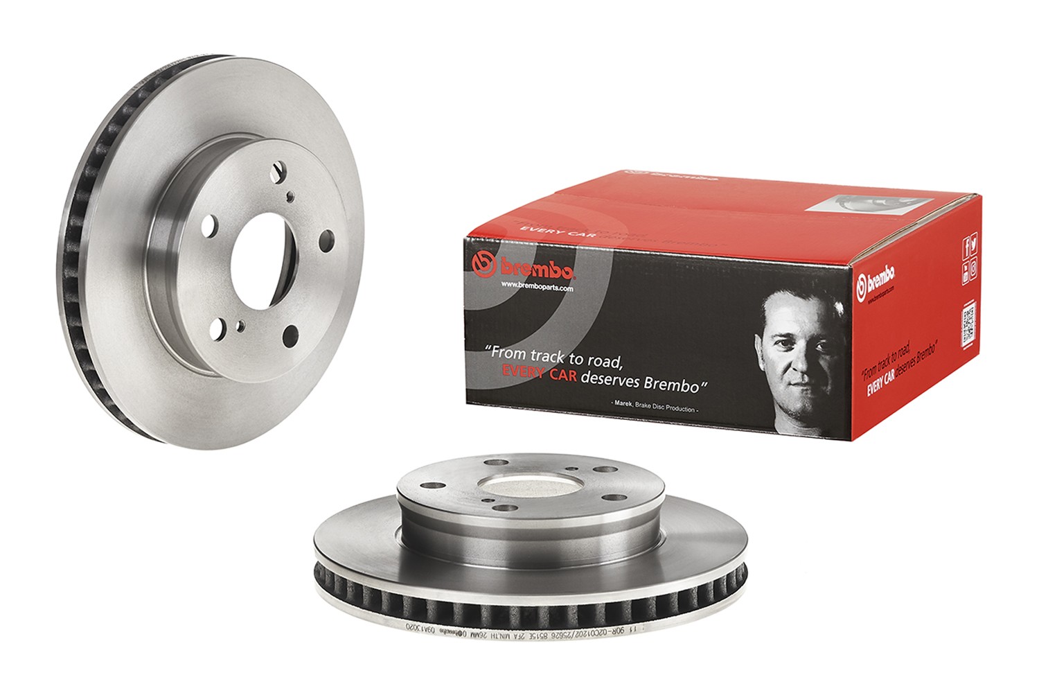 BREMBO Спирачен диск артикулен номер: 09.A130.20 евтино