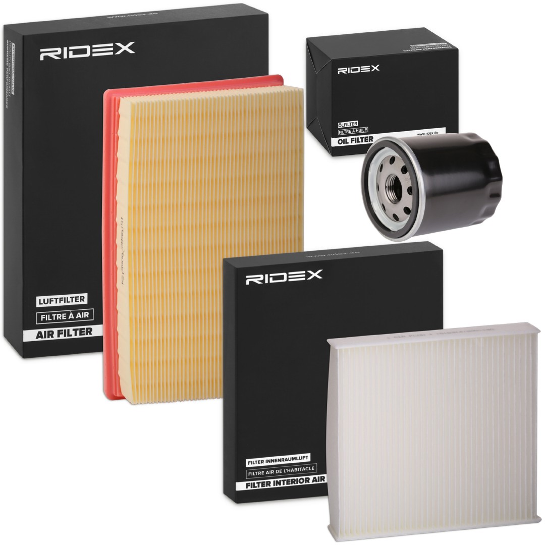 RIDEX Filter kit Article number: 4055F0486 cheaply