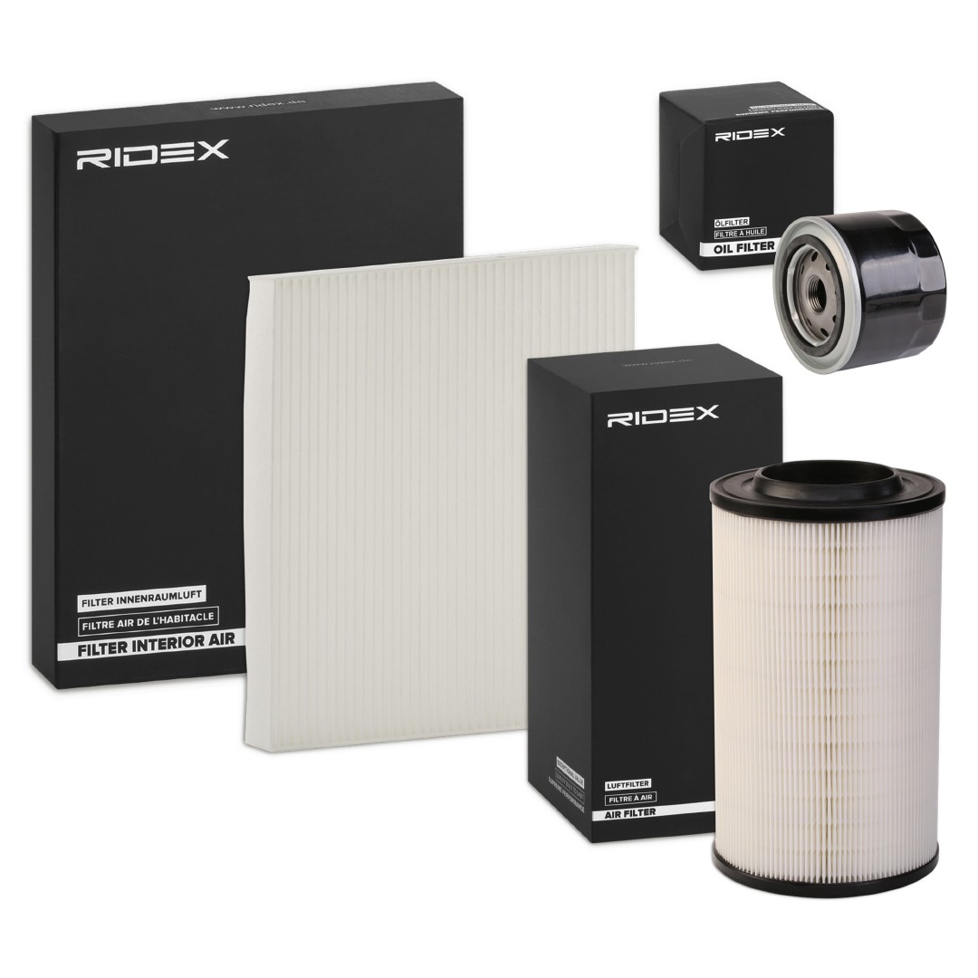 RIDEX Filter kit Article number: 4055F0510 cheaply