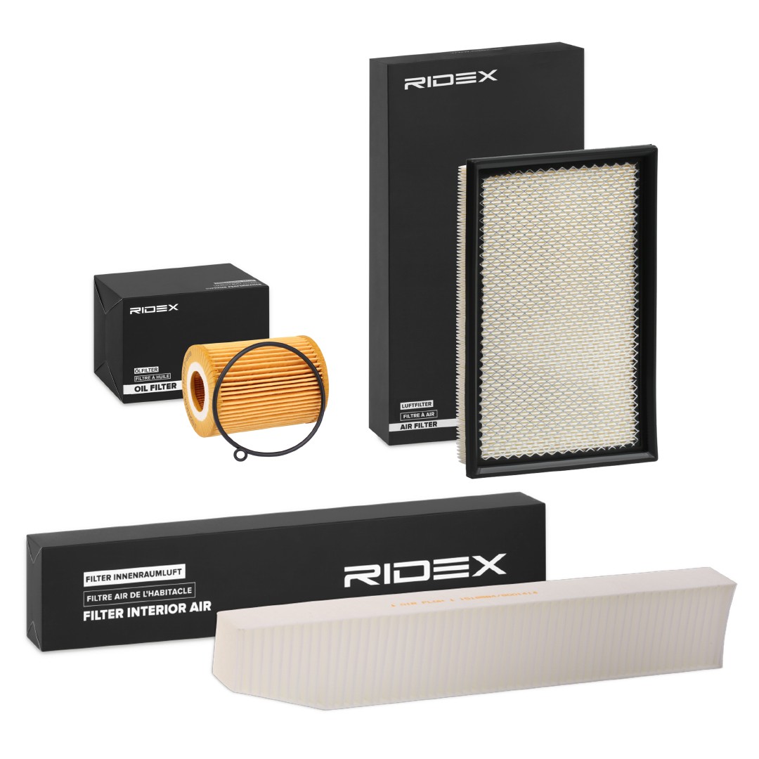 RIDEX Filter-komplekt Artikli number: 4055F0552 soodsalt