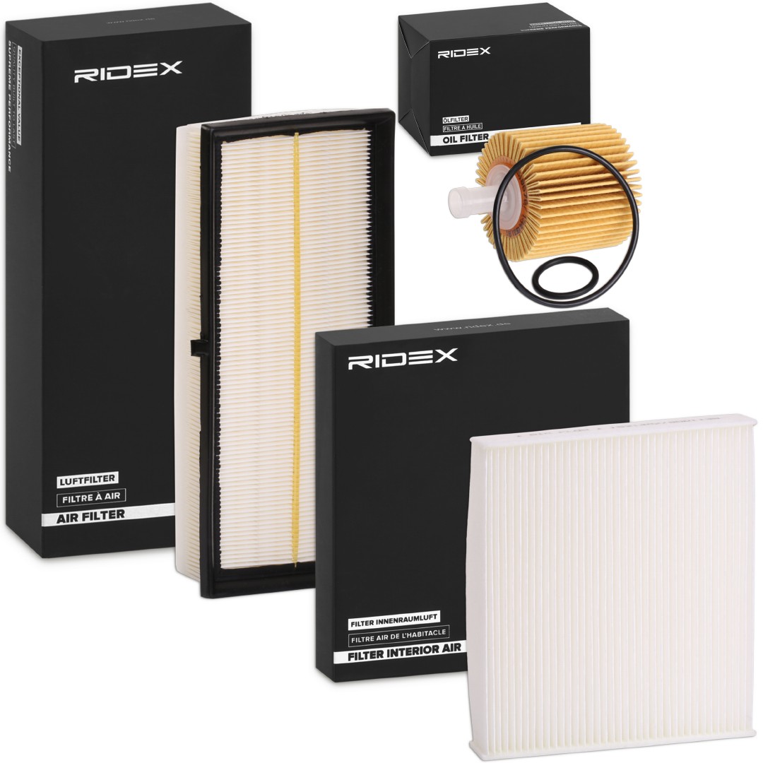 RIDEX Filter kit Article number: 4055F0639 cheaply