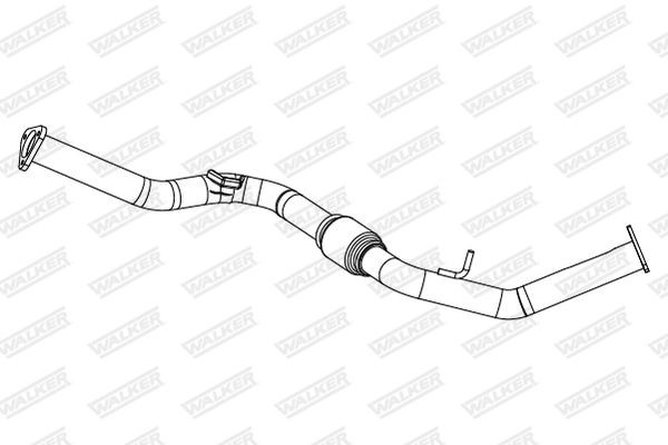 WALKER Exhaust Pipe Article number: 10912 cheaply
