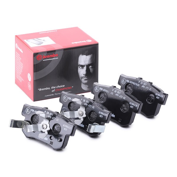 BREMBO Bremseklodser Varenummer: P 28 051 billige