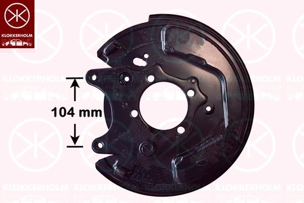 KLOKKERHOLM Splash Panel, brake disc Article number: 8116875 cheaply