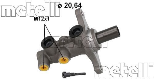 METELLI Peapiduri silinder Artikli number: 05-1209 soodsalt