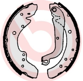 BREMBO Brake Shoe Set Article number: S 23 505 cheaply