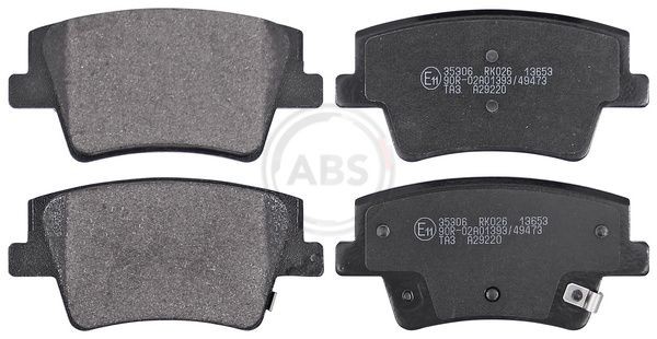 A.B.S. Brake pad set Article number: 35306 cheaply