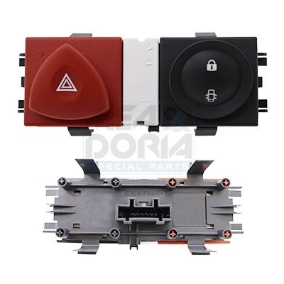 MEAT & DORIA 23648 Hazard Light Switch MEGANE 2.0 dCi 150 PS Diesel 2012