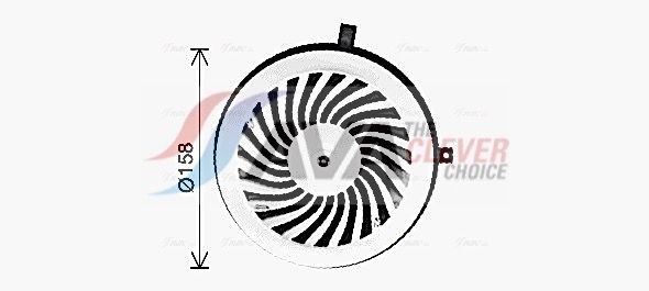 AVA COOLING SYSTEMS El-motor, kabineblæser Varenummer: MS8777 billige