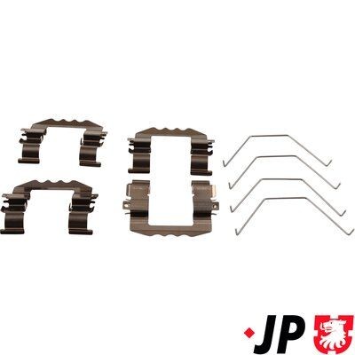 JP GROUP 3164002810 Lisakomplekt, ketaspiduriklotsid OPTIMA 2.4 MPi 171 HP Bensiin