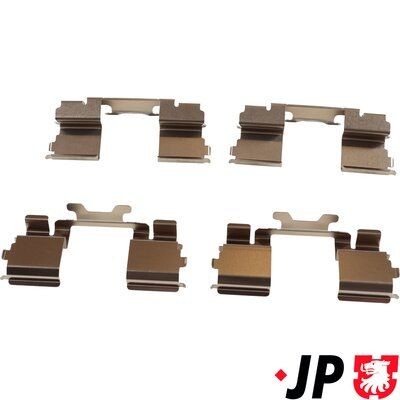 JP GROUP 3364003410 Lisakomplekt, ketaspiduriklotsid Daily 2.3 35C12 V, 35C12 V/P, 35S12 V, 35S12 V/P 116 HP Diisel 2012