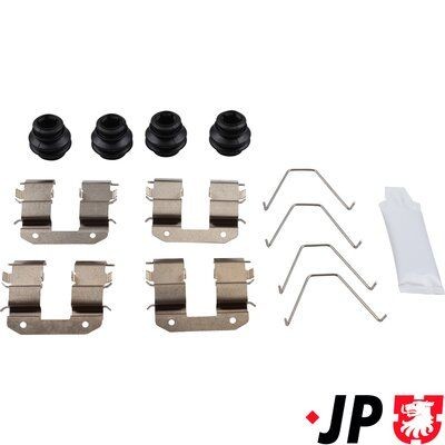 JP GROUP 3664002710 Lisakomplekt, ketaspiduriklotsid OPTIMA 2.4 MPi 171 HP Bensiin