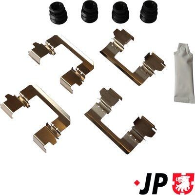 JP GROUP 3864002710 Lisakomplekt, ketaspiduriklotsid CX-5 2.2 Skyativ-D AWD (KF4W2) 190 HP Diisel