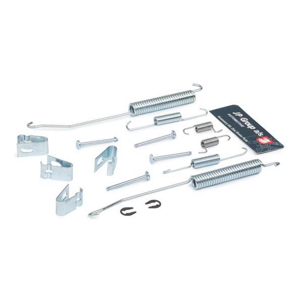 JP GROUP 4064004410 Lisakomplekt, Piduriklotsid NAVARA 2.5 dCi 4WD (D40TT, D40T, D40M, D40BB) 190 HP Diisel