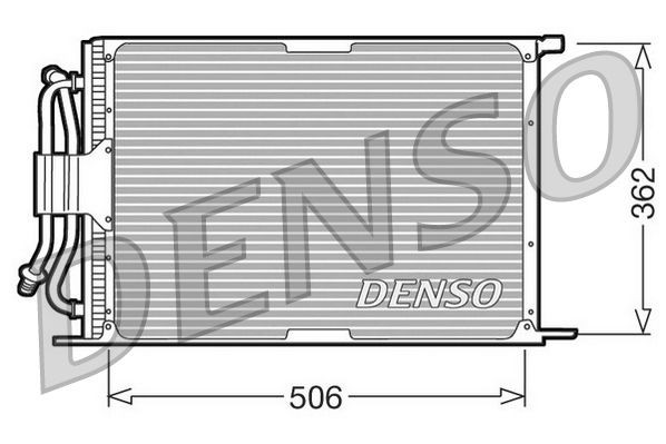 DENSO Kondensaator, kliimaseade Artikli number: DCN10005 soodsalt