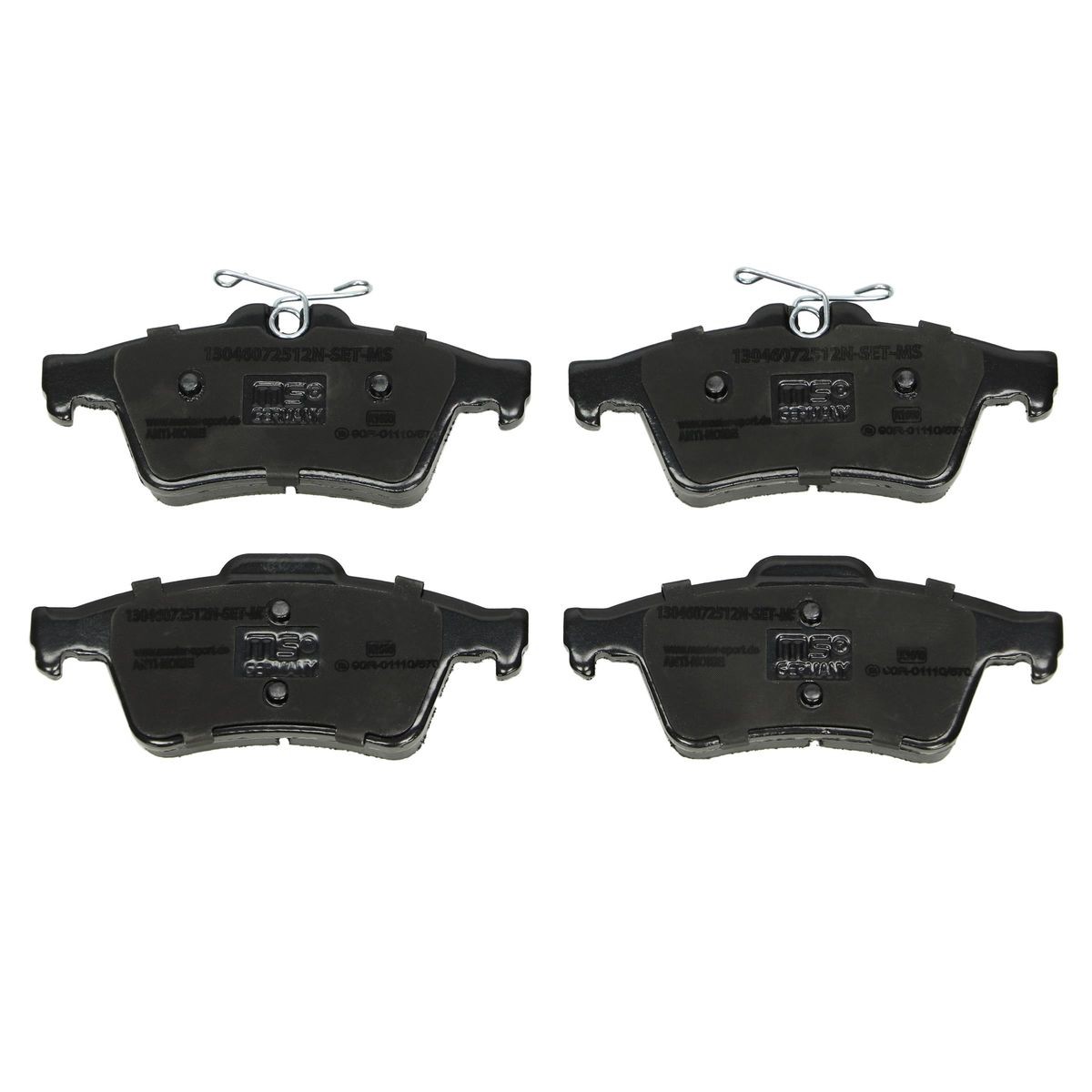 MASTER-SPORT Brake pad set Article number: 13046072512N-SET-MS cheaply