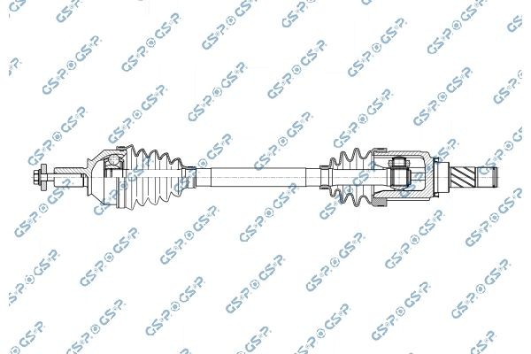 GSP Drive shaft Article number: 202518 cheaply