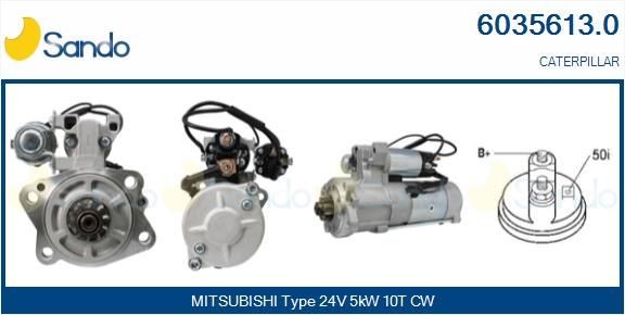 SANDO Alternator Article number: 2040A30.0 cheaply