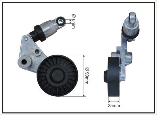 CAFFARO Tensioner Lever, v-ribbed belt Article number: 101299SP cheaply