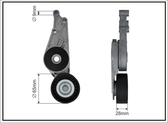 CAFFARO Tensioner Lever, v-ribbed belt Article number: 112000SP cheaply