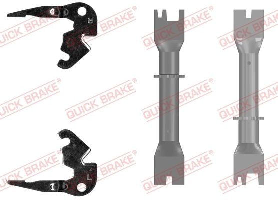 QUICK BRAKE Etterjusteringssett, trommelbrems artikkelnummer: 108 53 020 billig