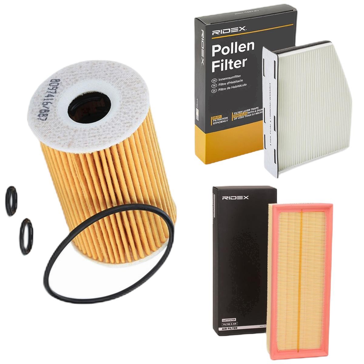 RIDEX Filter-komplekt Artikli number: 4055F2979 soodsalt