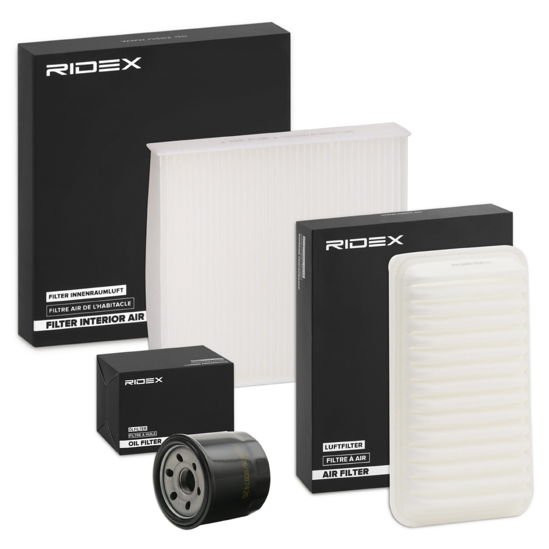 RIDEX Filter kit Article number: 4055F3633 cheaply