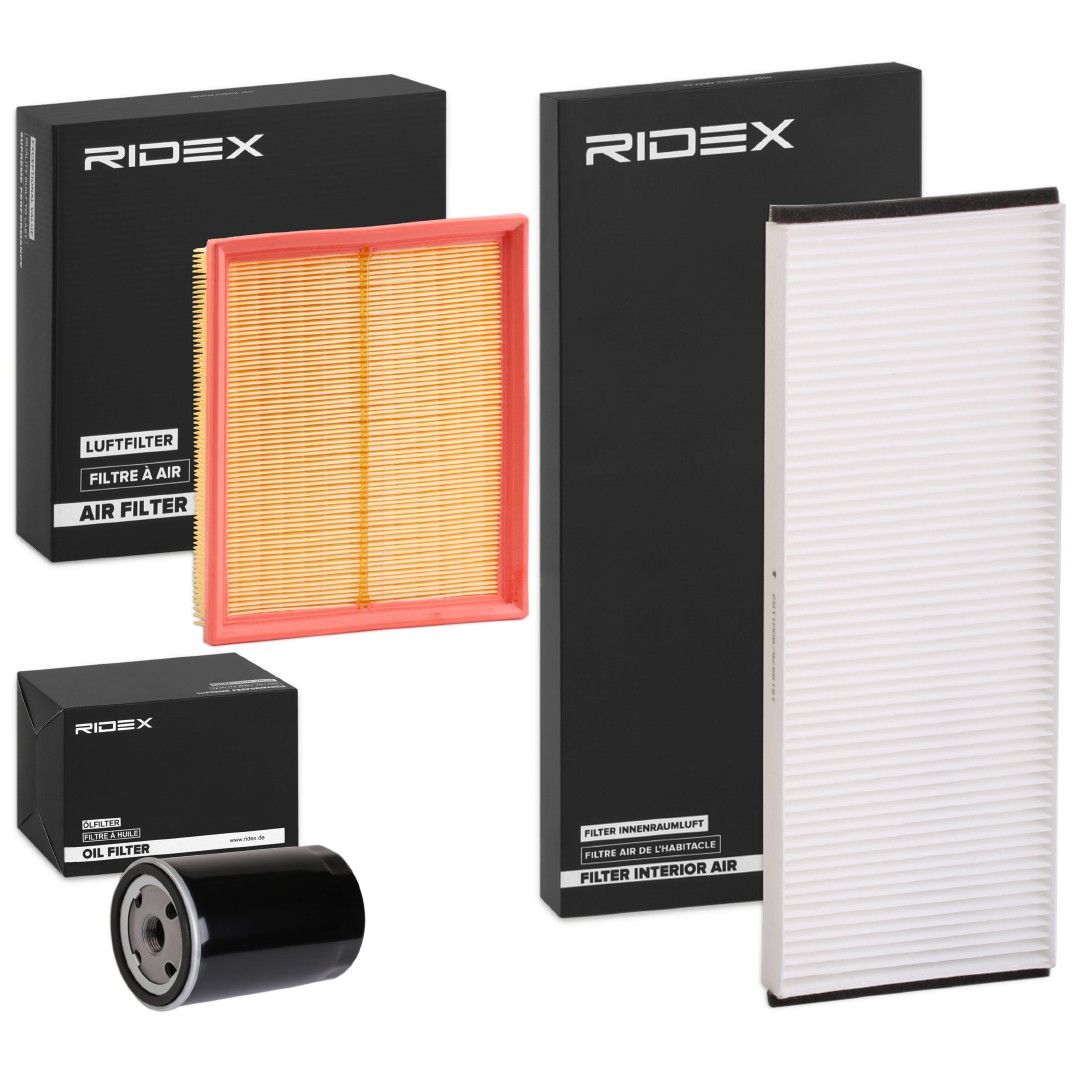 RIDEX Filter-komplekt Artikli number: 4055F3907 soodsalt