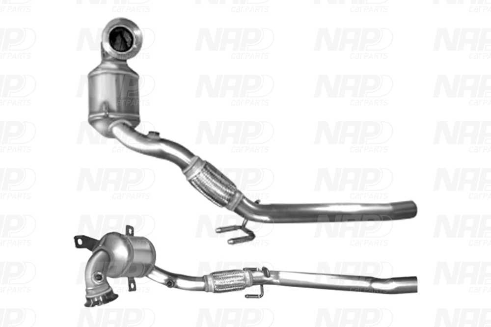 NAP carparts Katalysator Varenummer: CAK11385 billige