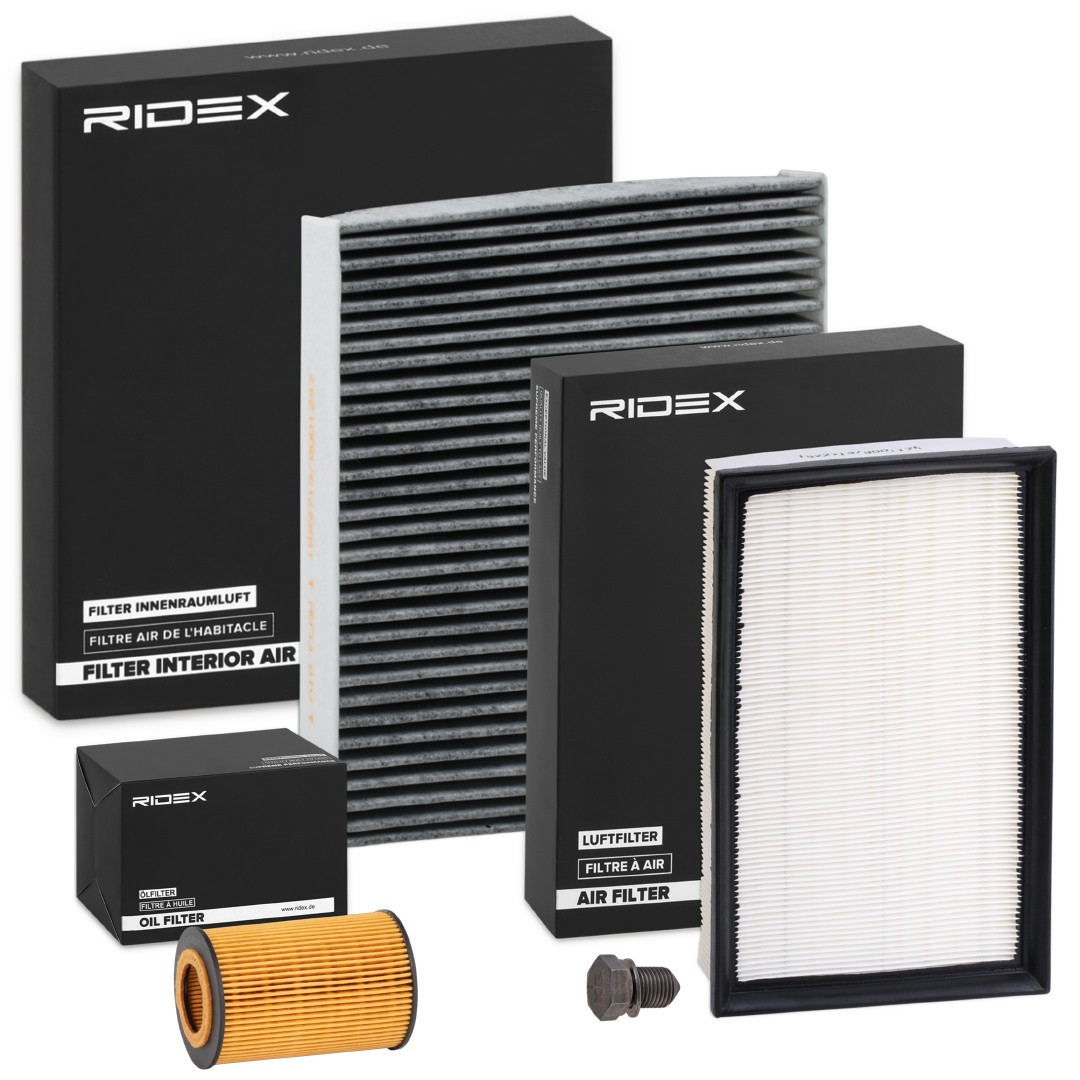 RIDEX Filter-komplekt Artikli number: 4055F6525 soodsalt
