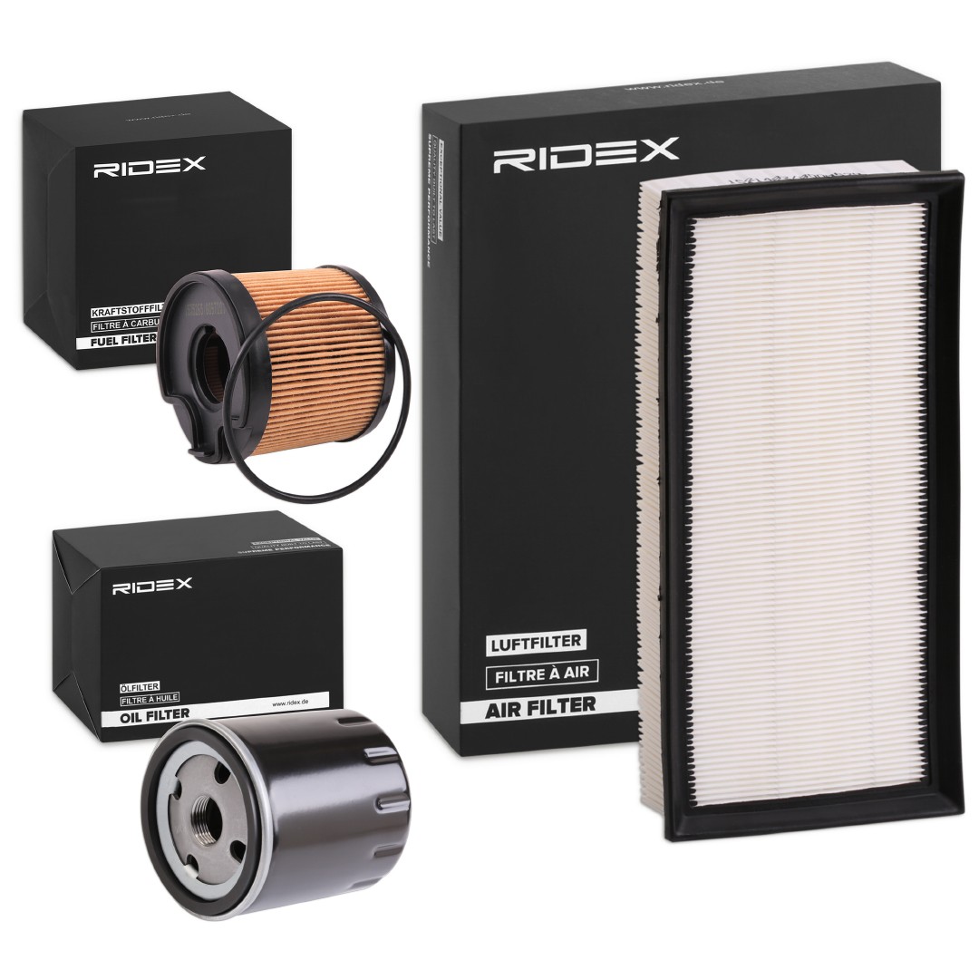 RIDEX Filter kit Article number: 4055F7594 cheaply