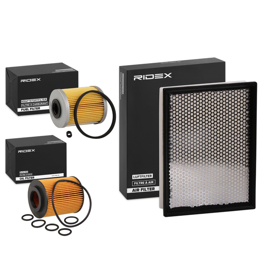 RIDEX Filter kit Article number: 4055F8504 cheaply