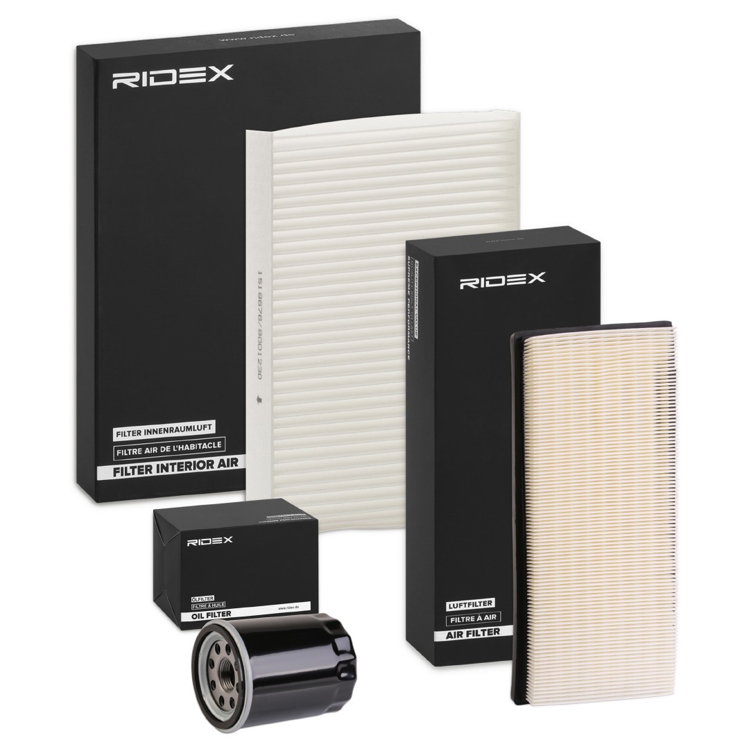 RIDEX Filter-komplekt Artikli number: 4055F19658 soodsalt