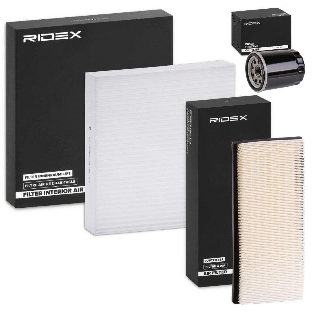 RIDEX Filter-komplekt Artikli number: 4055F19661 soodsalt