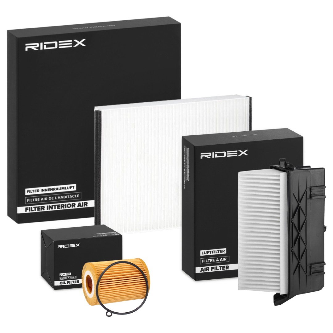 RIDEX Filter kit Article number: 4055F20020 cheaply