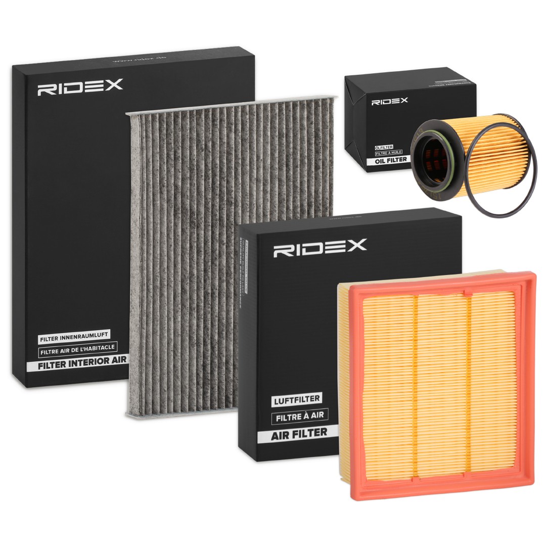 RIDEX Filter-komplekt Artikli number: 4055F20171 soodsalt