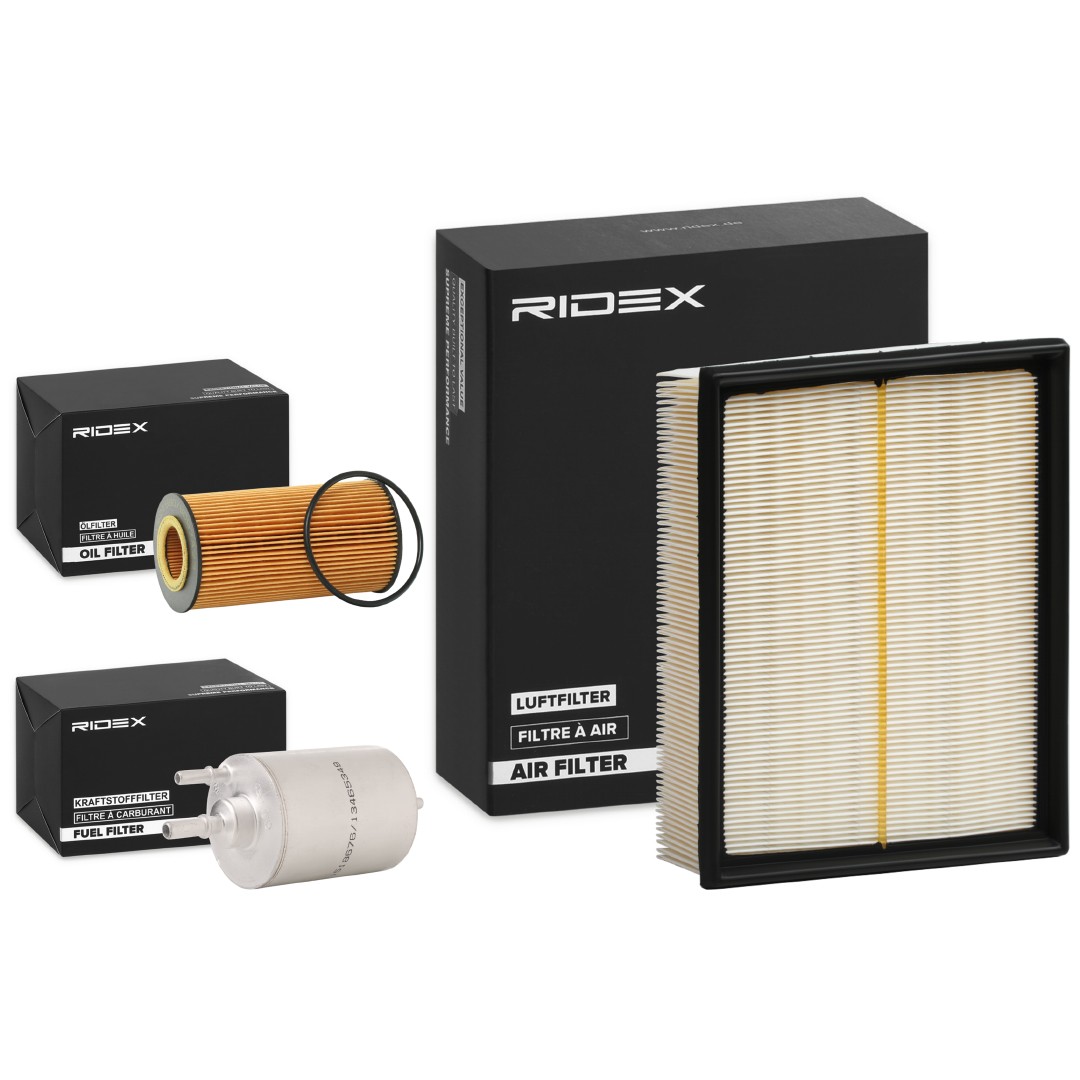 RIDEX Filter kit Varenummer: 4055F22782 billige
