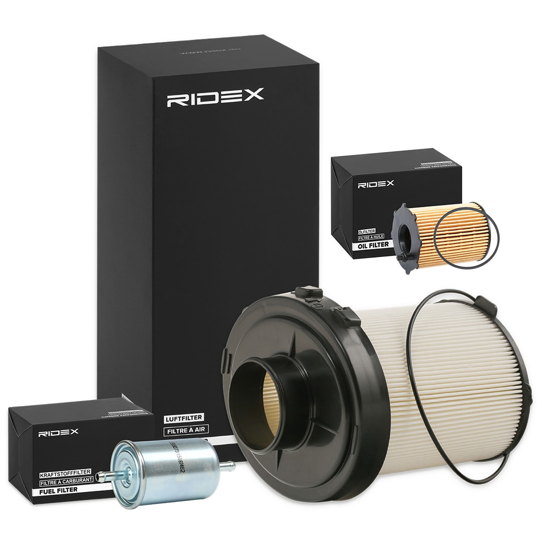 RIDEX Filtrų komplektas prekės numeris: 4055F22847 nebrangu