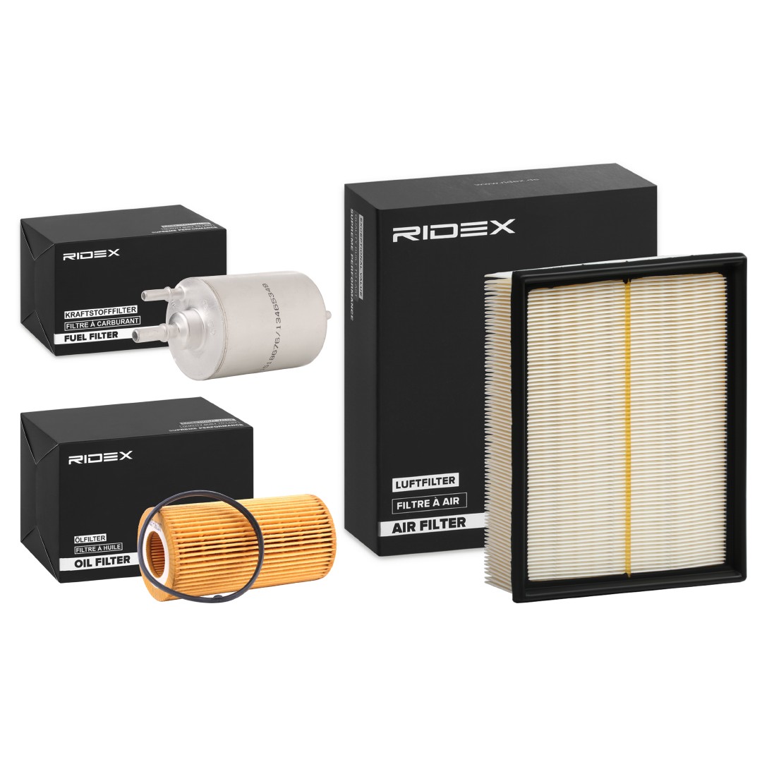 RIDEX Filter kit Varenummer: 4055F23136 billige